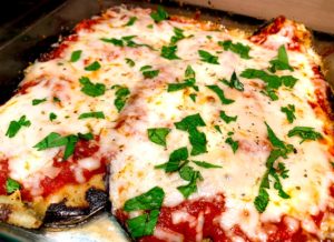 keto eggplant parmesan recipe