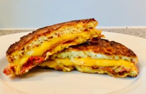 Keto Grilled Cheese Chaffle